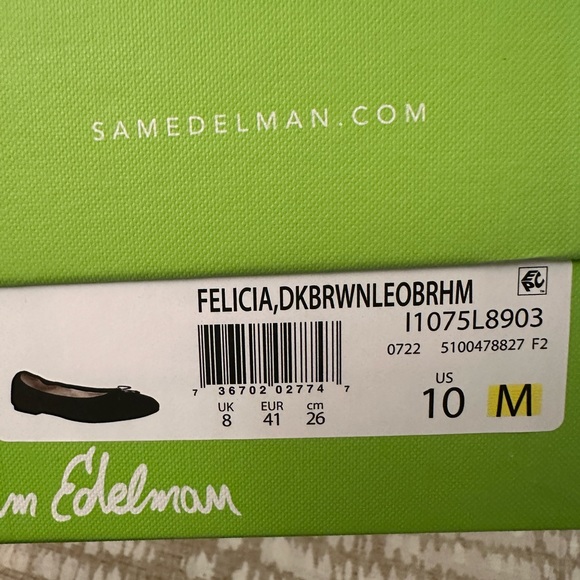 Sam Edelman Felicia Flats in Dyed Cow Hair - Picture 8 of 10